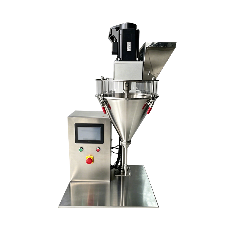 Halbautomatische Auger-Pulverfüllmaschine für kosmetisches loses Pulver