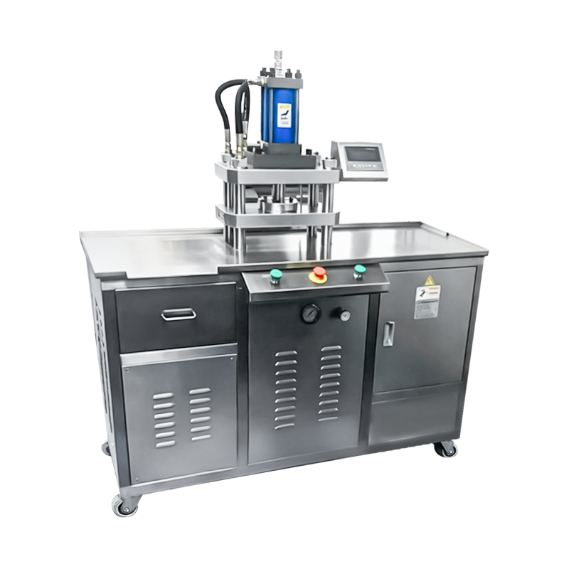 Halbautomatische Top-Press-Hydraulik-Puderkompaktiermaschine für Make-up